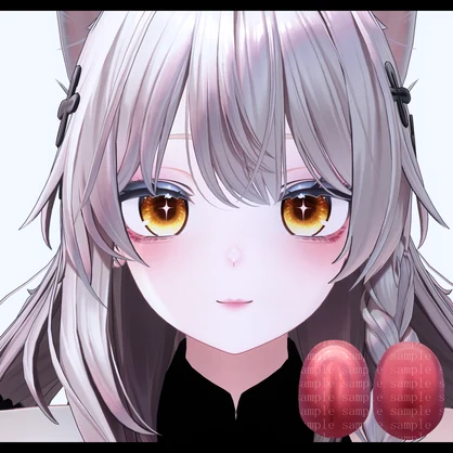⛓️GUILTYメイク⛓️Face Blendshape・Eye texture・Makeup等の豪華6点セット！～ギルティメイク～これ一つで誰でも罪な女になれる！しなのちゃん用