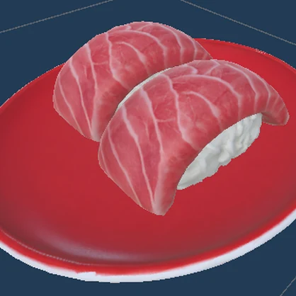 【VRCギミック】回転ずしレーンセット｜寿司皿が自動で流れるWorld用アセット