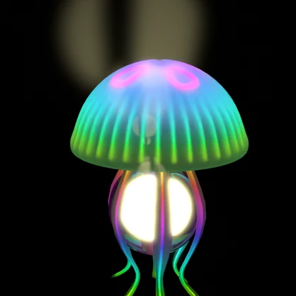 【Blender】クラゲのライト Jellyfish Light【VRChat】