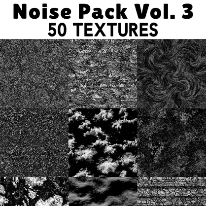 [無料] Noise Textures Vol. 3 🩶 CC0 商用利用可 🩶 Pixel Place 🩶