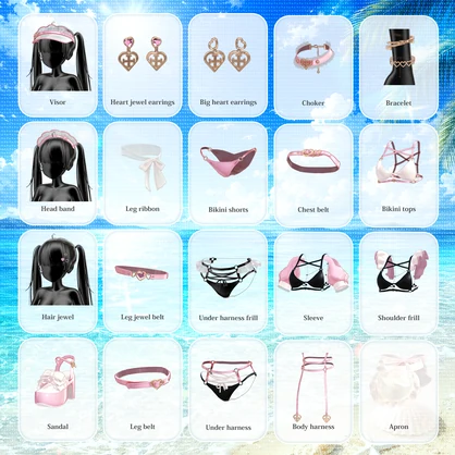 ✨LUMINAセール中✨👙CONCAFE BIKINI👙✨/21アバター対応