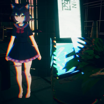 光学迷彩・ノイズシェーダー