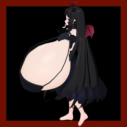 【オリジナル3Dモデル】DM_MELRA【VRChatアバター】