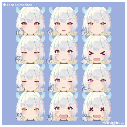 VRChat用3Dモデル「翡翠りの / ひすいりの」
