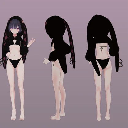 【 ミリアム専用】スイムウェア「Lapin de Nuit （ラパン・ド・ニュイ）」