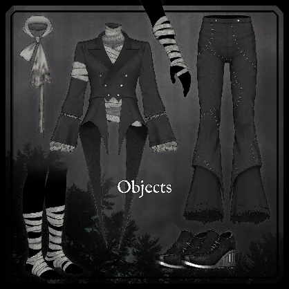 Unburied Tailcoat - VRChat Men's Clothing / CP7