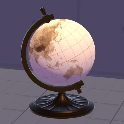 (Just)Globe (ただ)地球儀 - [VRChat Interactable Prop/インタラクティブ小道具]