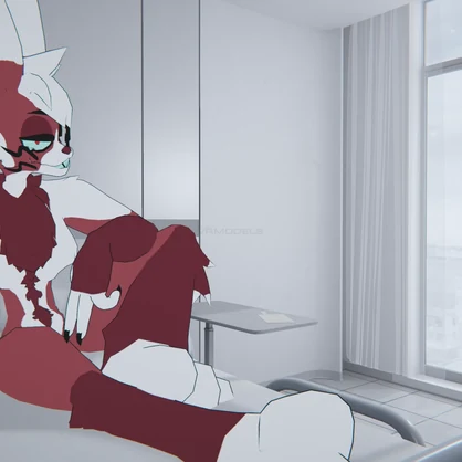 Lecter Rabbit | VRChat Avatar - FBX + Textures Only
