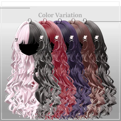 Frizzle Rabbit Hair 56アバター対応