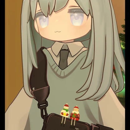 【3Dモデル】ぶらぶらサンタさん