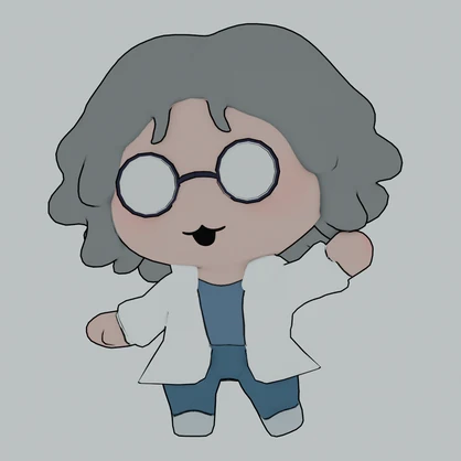 [3DModel] CHIBI Otacon
