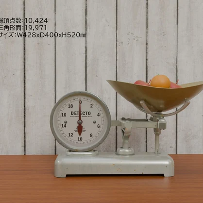 キッチンスケール　VRC対応室内装飾品～アンティークシリーズ