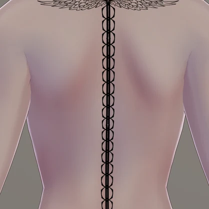 【Lasyusha・ラシューシャ対応】Lasyusha Custom Tattoo 001