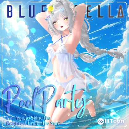 🫧『PoolParty』🫧 オリジナルヘア付き 17アバター対応 #BLUESTELLA