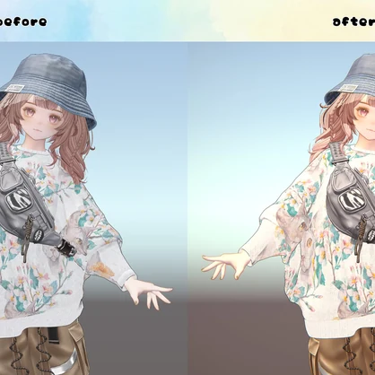 VRChat向け [あたたかポスプロ]