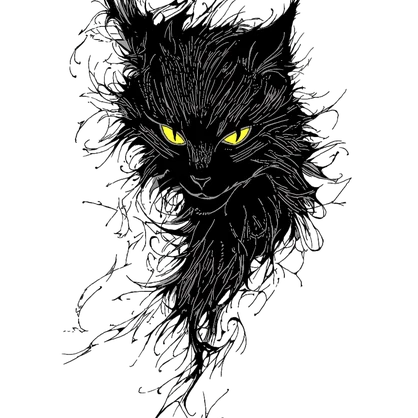 黒猫 decal