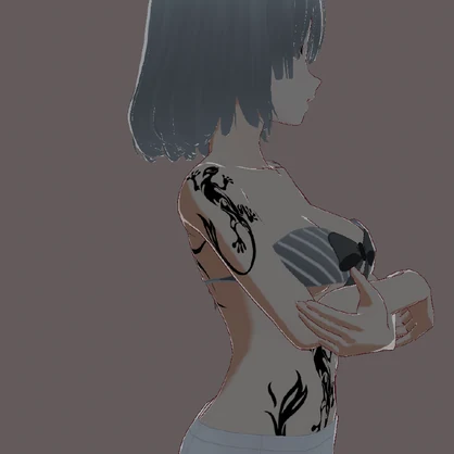 Blazetail（ブレイズテイル） - サラマンダーのVRoidテクスチャ - 高解像度PNG or ai