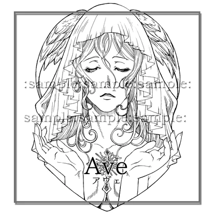 Ave(アヴェ)：タトゥー[VRC想定]