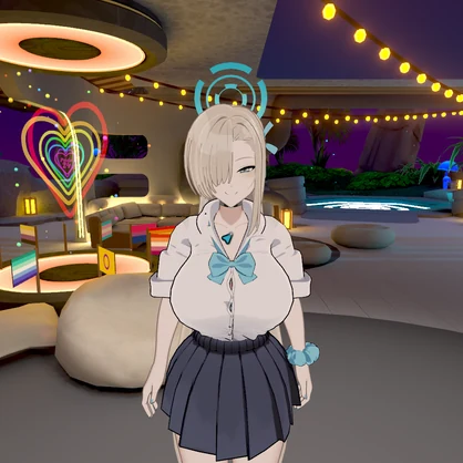 一之瀬アスナ (女子高生) / Ichinose Asuna (Schoolgirl) 3D VRC