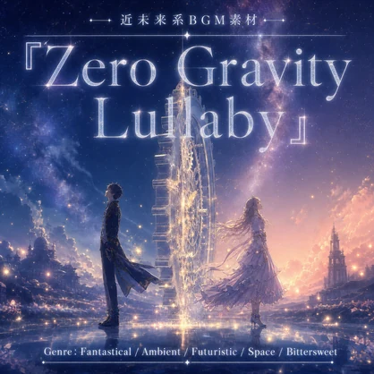 【近未来系BGM素材】宇宙を漂うノスタルジック・アンビエント｜商用利用可