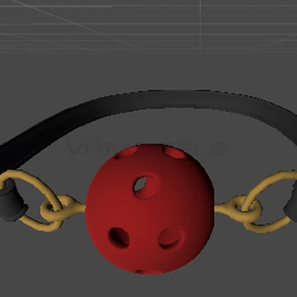 Ballgag blindfold