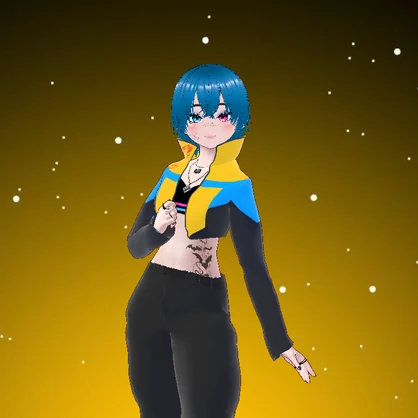 [VRoid texture] ( crop jacket)