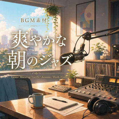 【配信・動画用BGM】爽やかな朝のローファイジャズ｜商用利用可