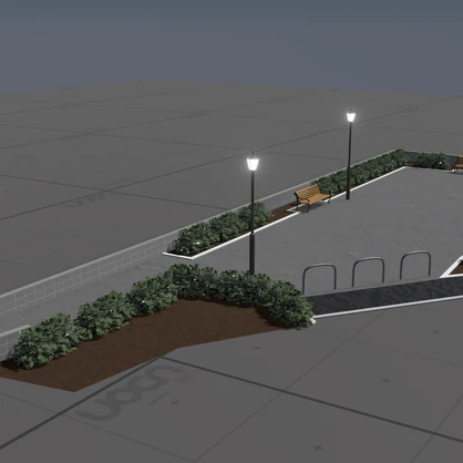 VRChat想定 公園