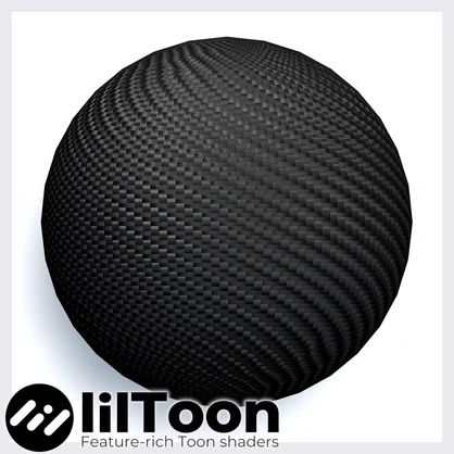 【lilToon】Carbon fiber Material Vol.1