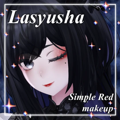 [Lasyusha] Simple Red Makeup