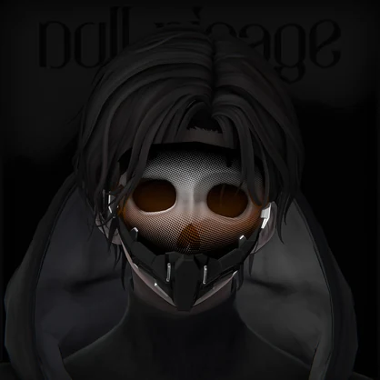 【VRChat】オリジナルマスク『Null Visage』