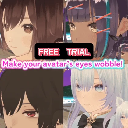 Eye Purupuru Trial | Free Preview [VRChat / VRoid]