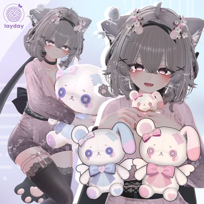 くまうさぬいぐるみ
