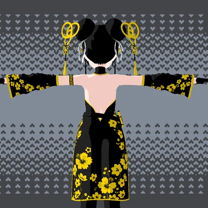 マヌカmanuka三渲二衣服纹理