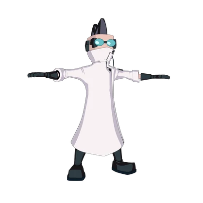 Doctor Veil - Rigged 3D Character Model