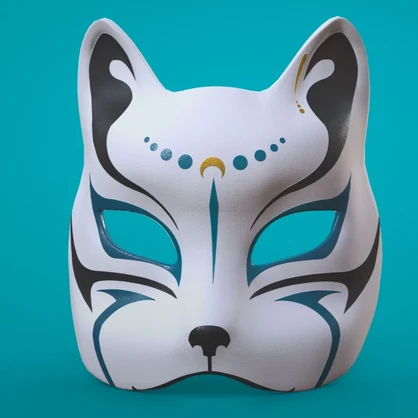 Japanese Cat Mask
