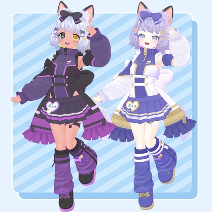雛月ミィナ　ver.2【VRChat向けオリジナル3Dモデル】