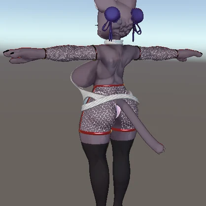 【ムルムル対応】3D衣装 WarmUp