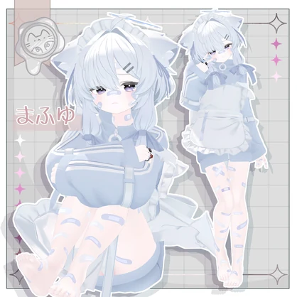 キズダラケ -絆創膏-【3D小物】10アバター対応
