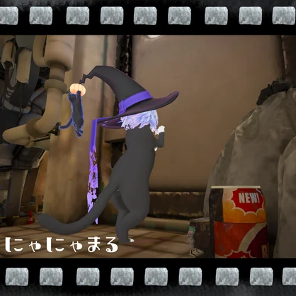 ★SALE★【hair＆hat】Hallowe'enset～ニャンコぼうし～