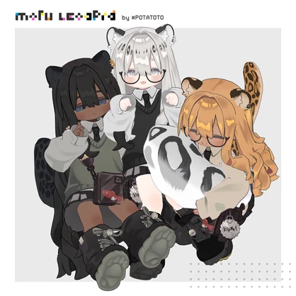 MofuLeopard/もふヒョウセット