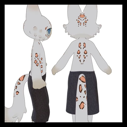 【フィニシフ専用】ヒョウ柄テクスチャ