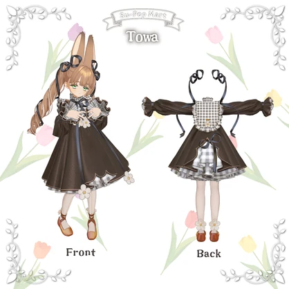 【フィユエ専用】Petite fleurA＆Bセット【デフォルト衣装用テクスチャ】