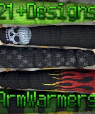 BECKENZI ArmWarmers/アームウォーマー [21+アバタ/Avatars] 💚🖤