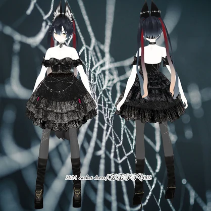 【VRoid texture】2024 casket dress/ZEPTO002