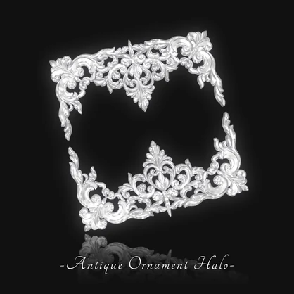 Antique Ornament Halo