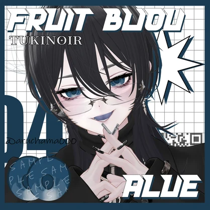 Fruit Bijou Eye Texture　#TUKINOIR