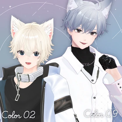 13アバター対応🌙Midnight Veil🌃 【Eye texture + material】