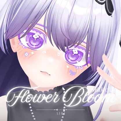 【12avatar対応】Flower Bloom Eye + MakeUp Texture