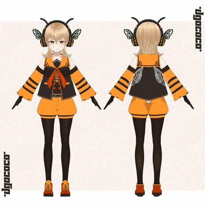 オリジナル3Dモデル「Vespina-ヴェスピナ-」